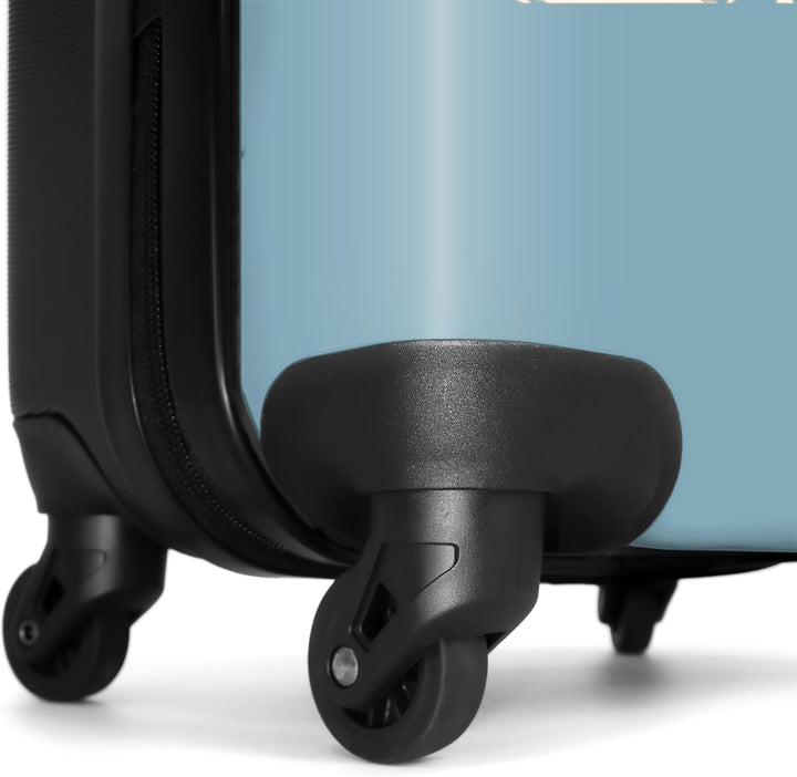 Koffer Mittelgross 67x43x25 cm Hartschalenkoffer L Trolley Rollkoffer 4 Rollen Leicht Hartschale Mit