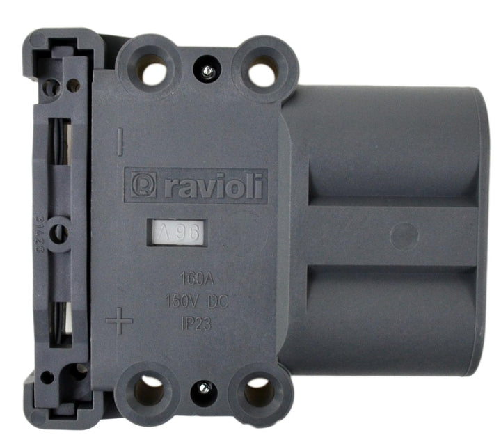 Intratec Batterieladestecker Stecker – Batterie-Stecker für Gabelstabler, Kehrmaschinen etc., DC-Ste