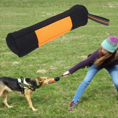 Pssopp Futterbeutel für Hunde Futterdummy Snack Dummy Oxford Stoff Robuster Trainingsdummy für Lecke