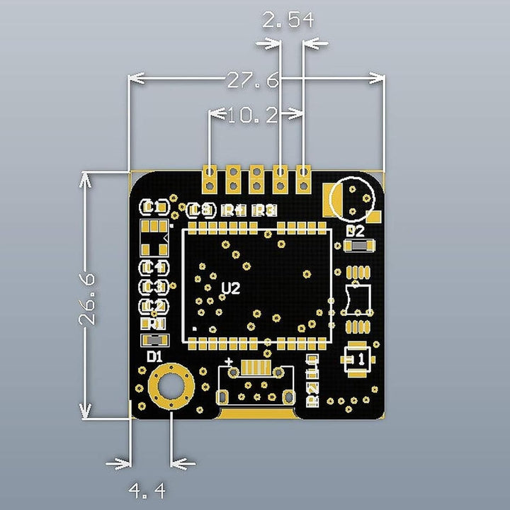 ARCELI GT-U7 GPS Modul, Kleiner GPS Empfänger Niedriger, Stromverbrauch Hohe Empfindlichkeit mit IPE