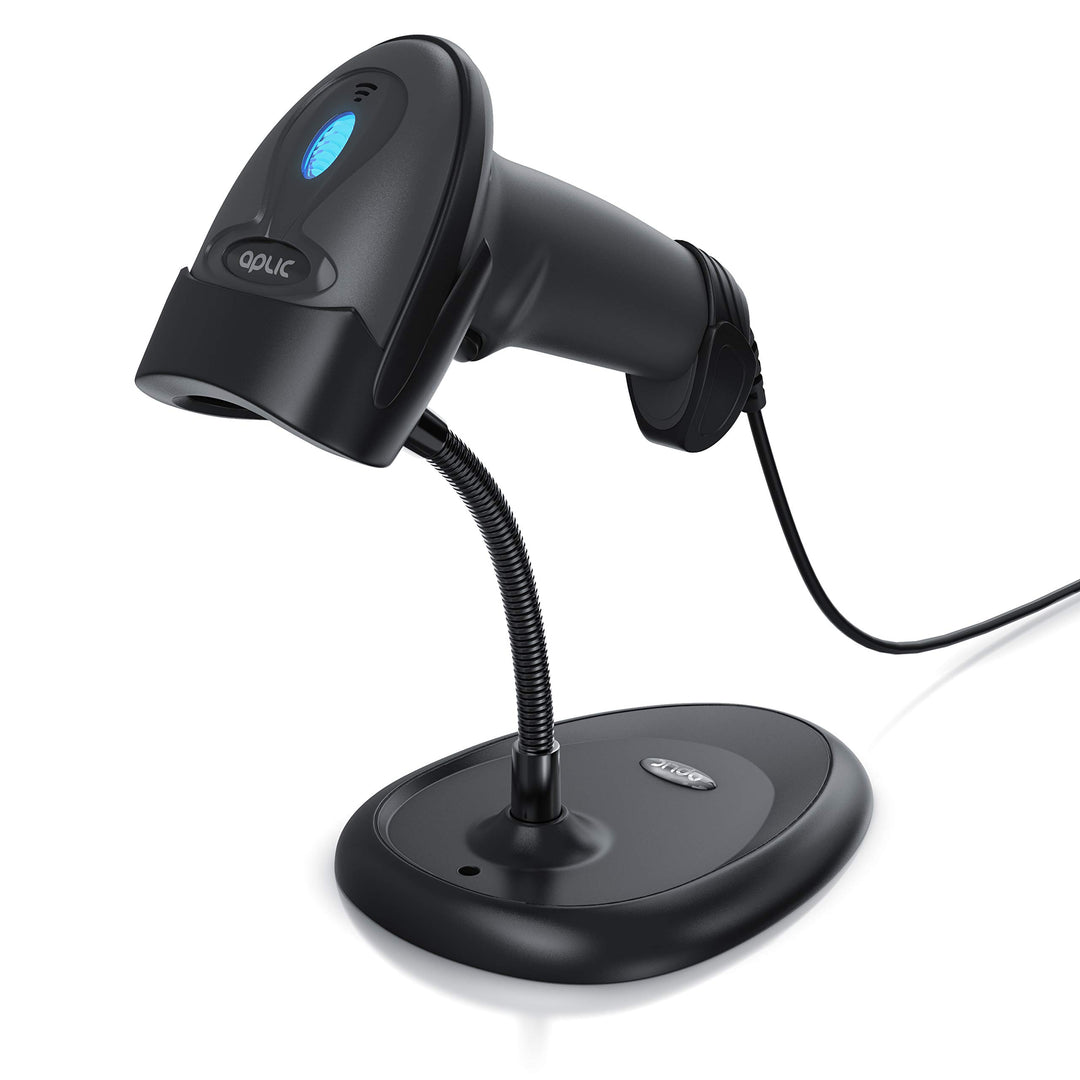 CSL - QR Barcode Scanner 2D - USB Laser Barcodescanner kabelgebunden - Single und Multi Scan - Bilds