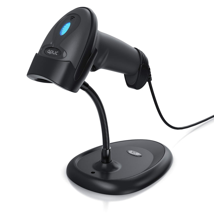 CSL - QR Barcode Scanner 2D - USB Laser Barcodescanner kabelgebunden - Single und Multi Scan - Bilds