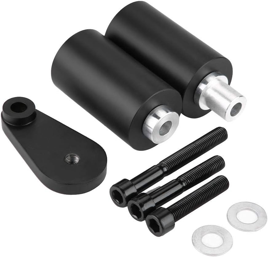Motorrad Sturzschutz Set,Frame Sliders Kit-Duokon Metal + ABS Sliding Frame Guard Kit, Motorradersat