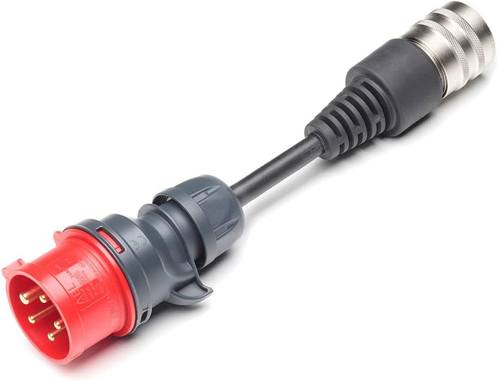 Juice Connector, CEE16 Rot Ladekabel Elektroauto Elektrofahrzeuge Adapter, Adapter Ladelösung mit Au