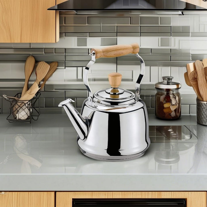 Cilio KP0000430820 Tradition Wasserkessel, 18/8 Edelstahl