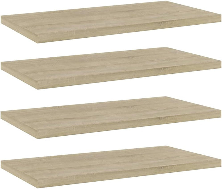vidaXL 4X Bücherregal Brett Wandboard Wandregal Regal Regalboden Wand Board Ablage Hängeregal Schweb