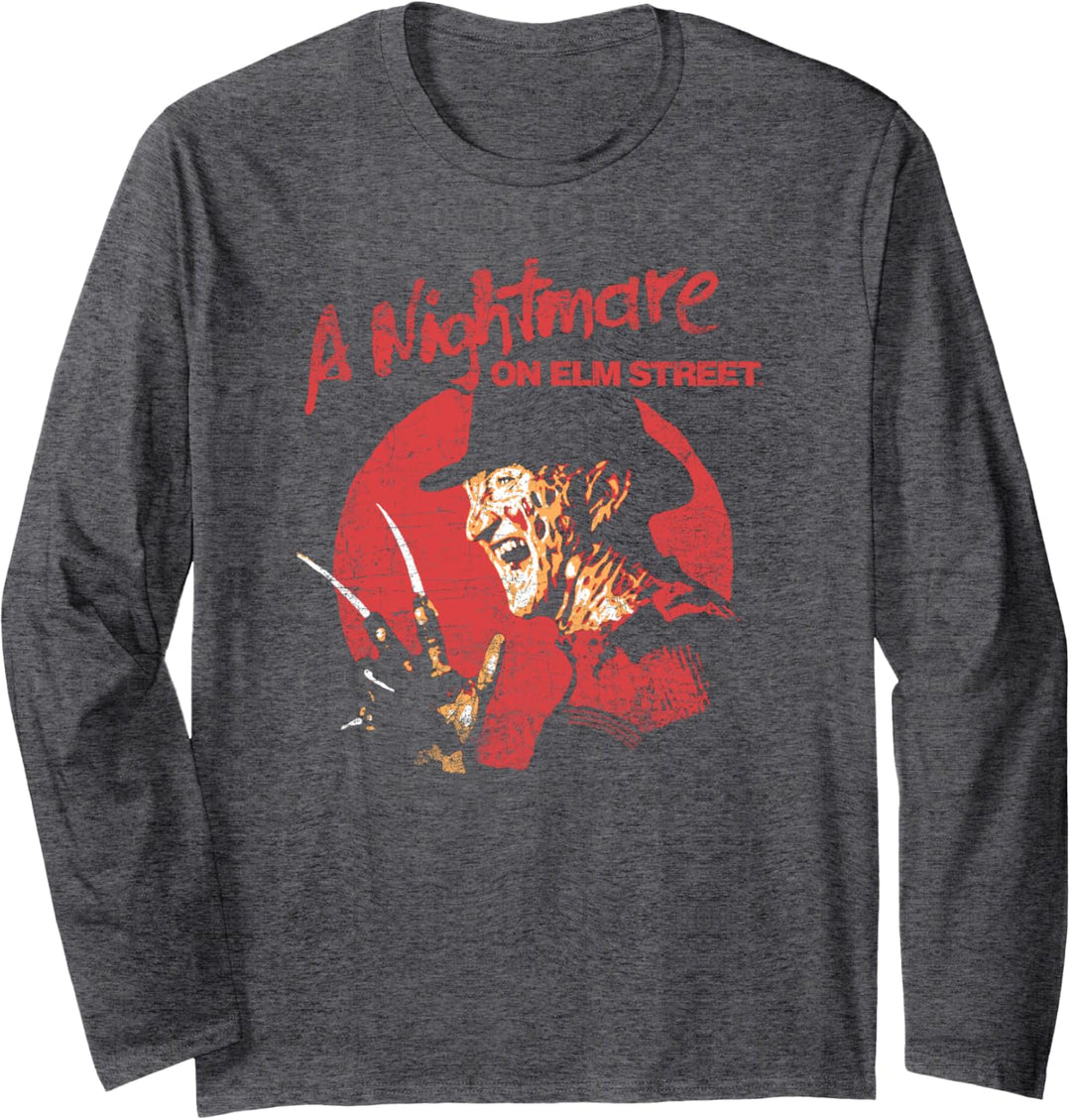 Nightmare on Elm Street Freddy Circle Langarmshirt