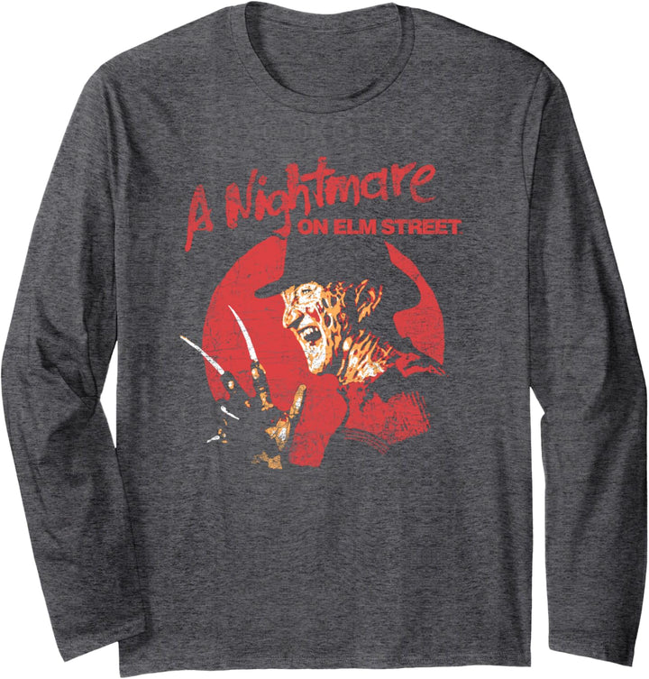 A Nightmare on Elm Street Freddy Circle Langarmshirt