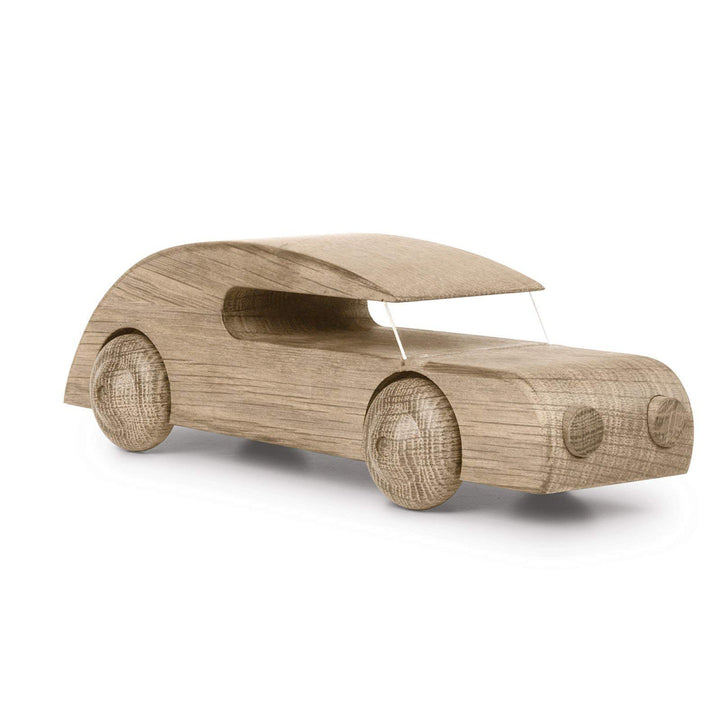 Kay Bojesen Sedan Gross Figuren 8.1 cm Holzfiguren Originaldesign, Holz 27.2 x 6.8 x cm, 27.2 x 6.8