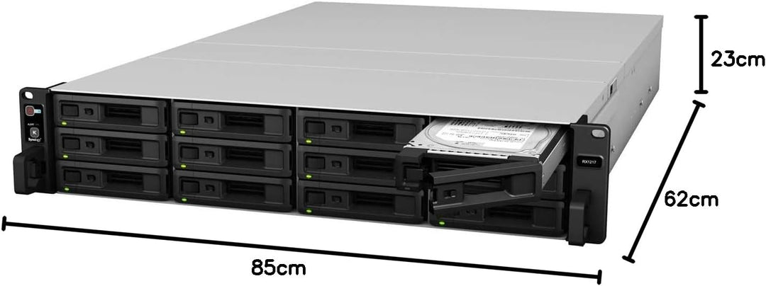 Synology RX1217RP 12-Bay Expansion Unit Redundant