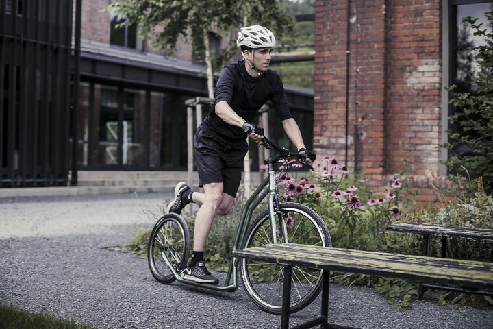Yedoo S2620 Tretroller - bis 130 kg, Kickscooter mit Luftreifen 26/20 - Roller Scooter für Erwachsen