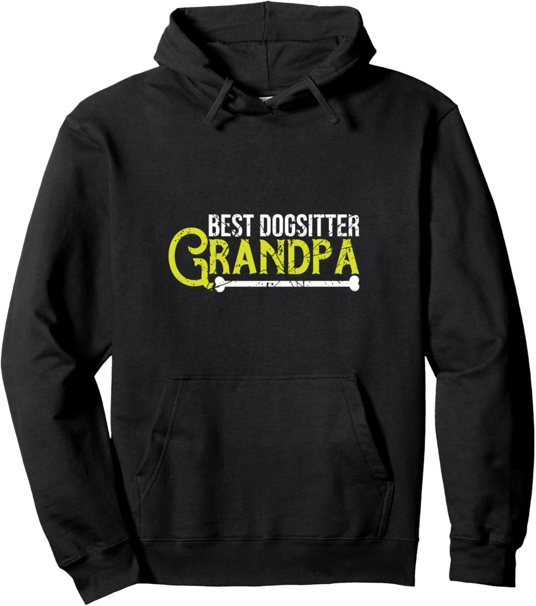 Bester Hundesitter und Grossvater Hundeliebe Pullover Hoodie