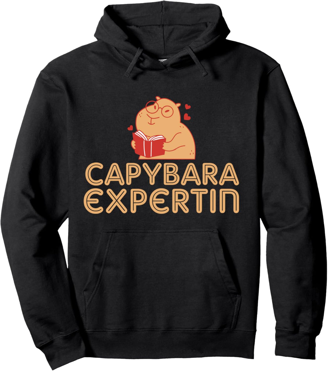 Capybara Expertin Süsses Wasserschwein Capy Pullover Hoodie