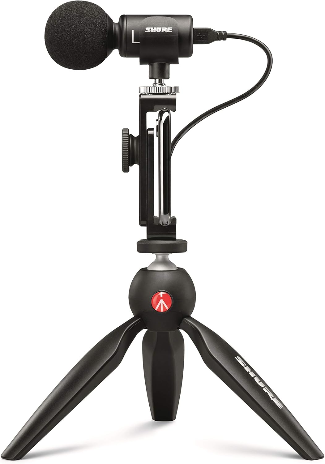 Shure Mobile Video-Recording Kit mit SE215 Ohrhörer und MV88+ Video Kit inklusive digitalem Stereo-K