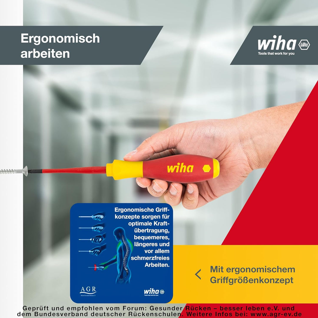 Wiha Werkzeug Set Elektriker gemischt 12-tlg. in Tasche (36389) Set Elektriker, 12-tlg.