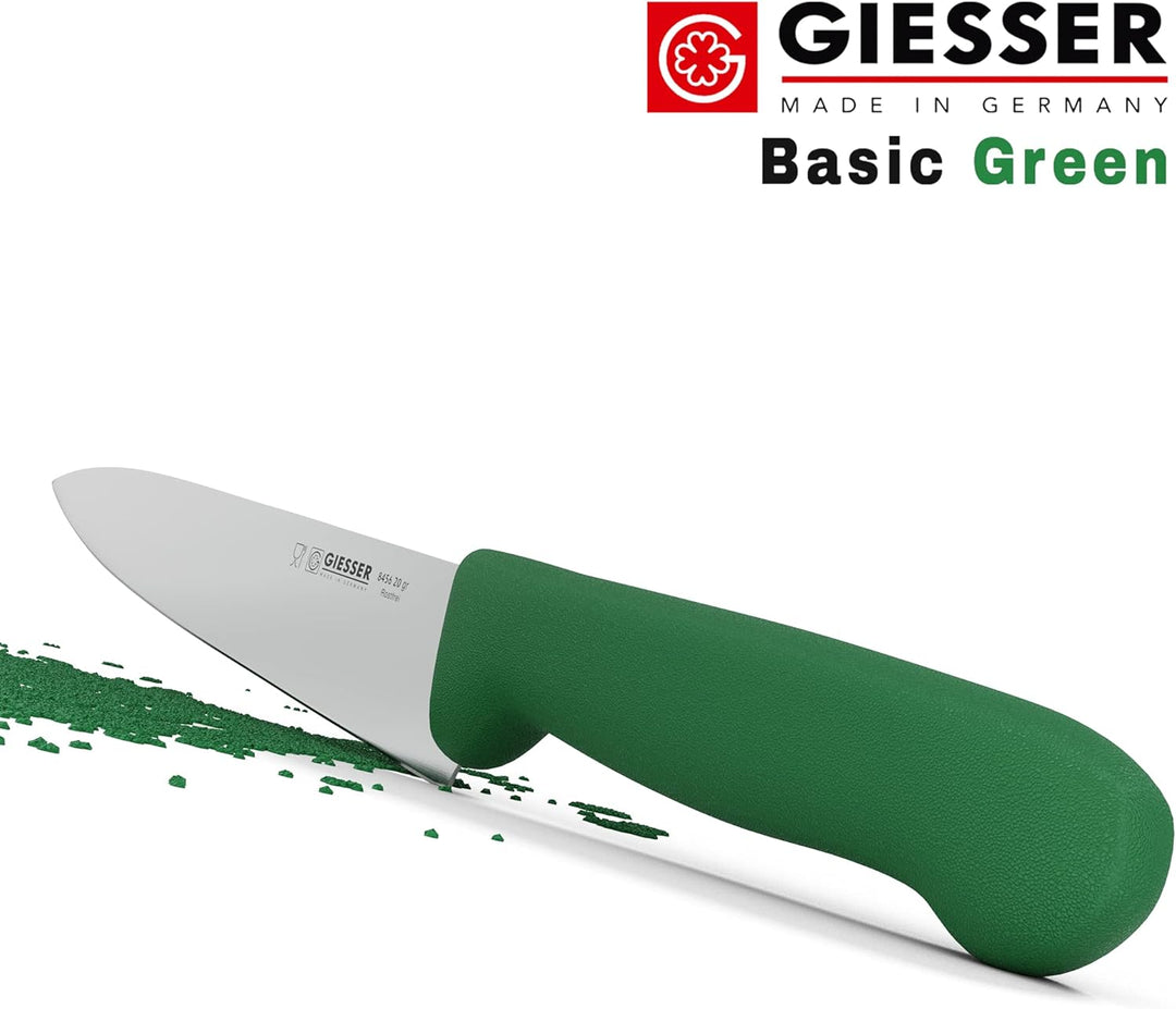 Giesser seit 1776 - Made in Germany - Tranchiermesser grün, Basic Green, Klinge 20 cm, rutschfest, s