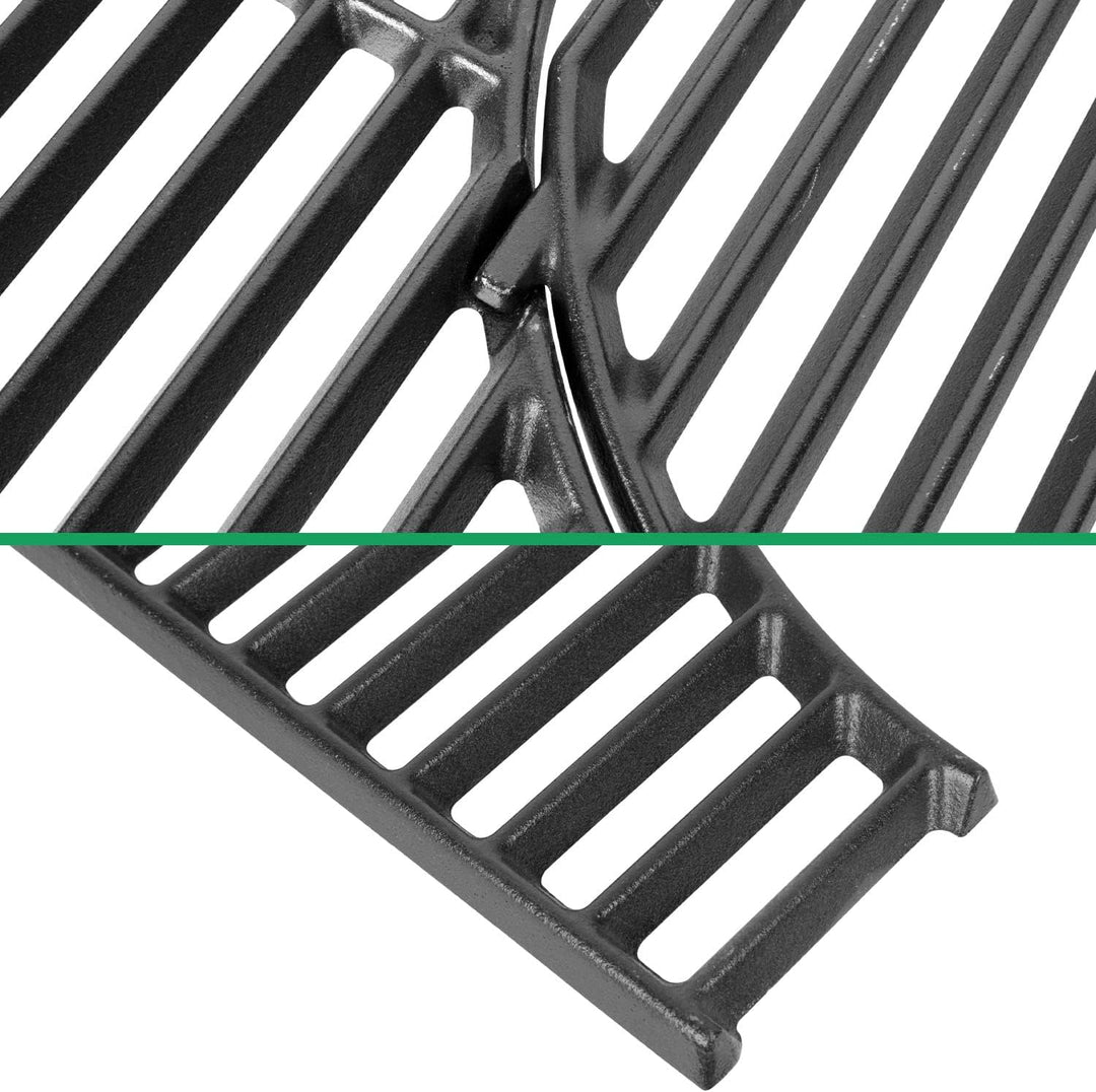 WELL GRILL 44,5cm Gusseisen Grillrost mit Rund Eingebauter Zubehör für Weber Spirit I & II E/S 310 3