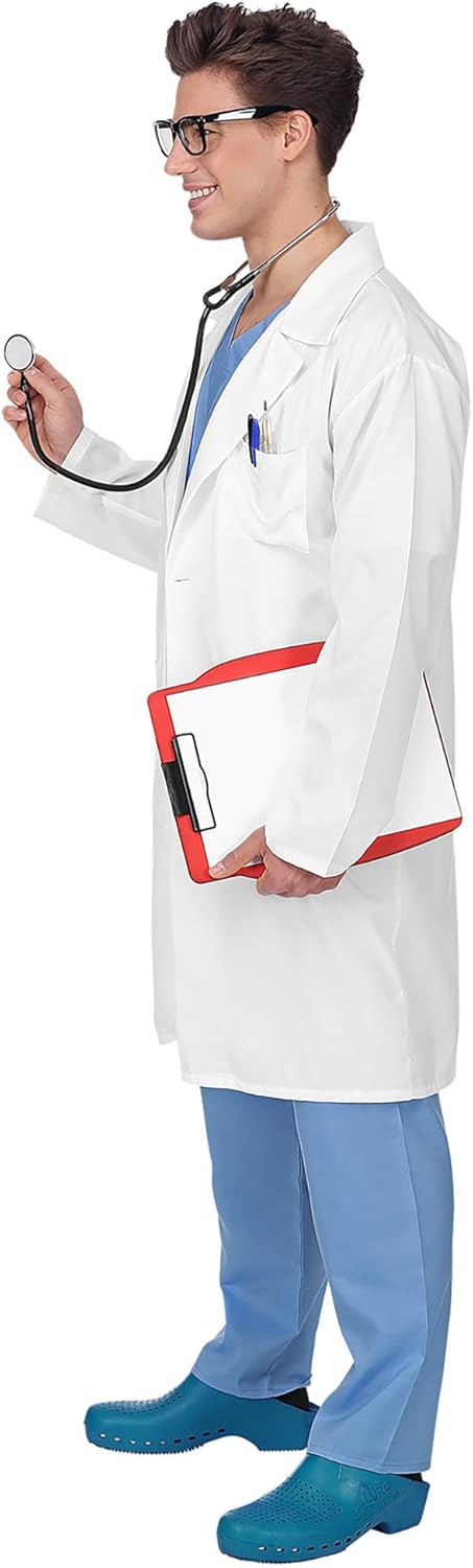 "DOCTOR" (shirt, pants, lab coat) - (M), M