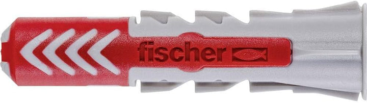 fischer FIXtainer DUOPOWER Elektriker-Box, Dübelbox mit 220 Dübeln &amp; passenden Schrauben (200 Stk. 6