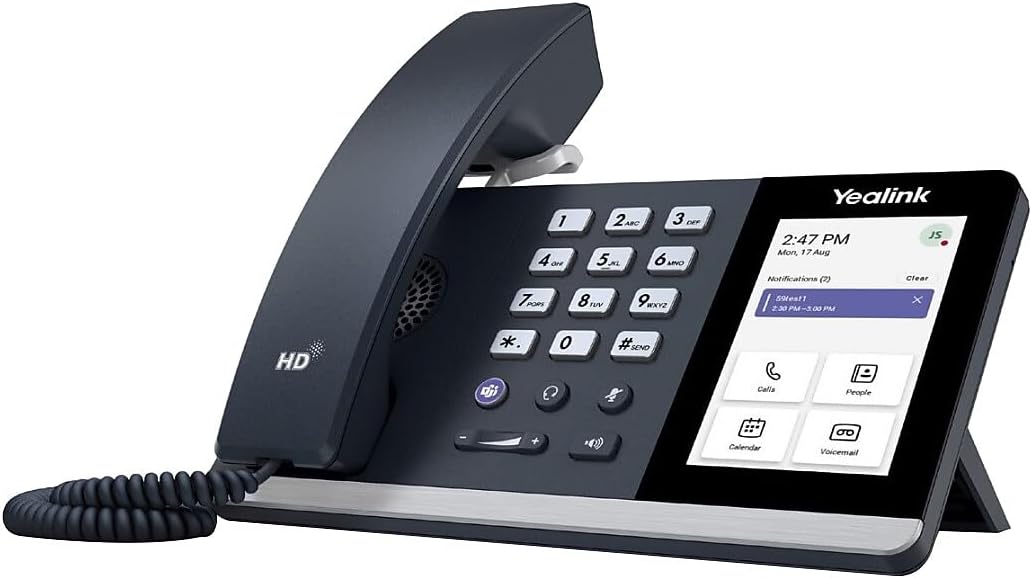 Yealink IP Telefon MP54 Teams Edition, Schwarz MP54 Teams Single, MP54 Teams Single