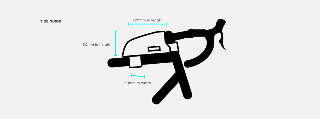 Restrap Bolt-On Top Rahmentasche 0,8l/100g schwarz 2022 Fahrradtasche