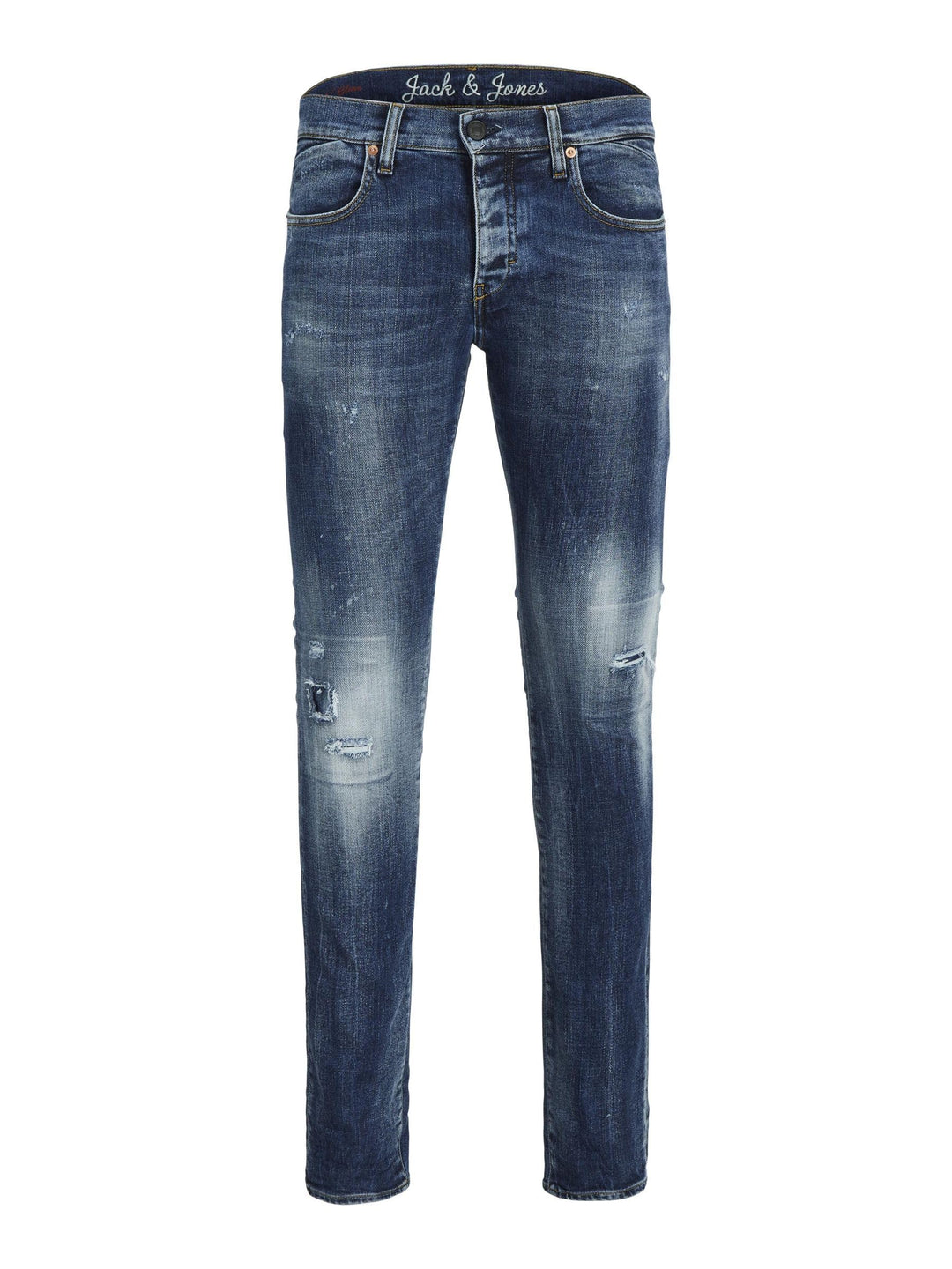 JACK & JONES Herren Jjiglenn Jjluca El 009 Sn Jeanshose, Blue Denim, 30 EU