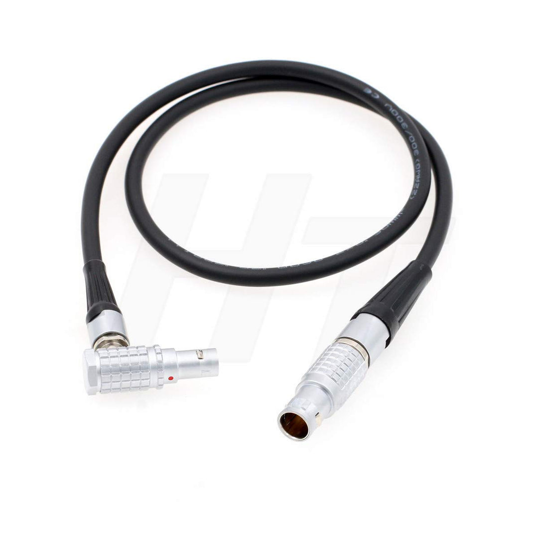 HangTon Stromkabel für Tilta Nucleus-M Motor auf DJI Ronin 2 Gimbal 6 Pin auf 7 Pin rechtwinklig Rig
