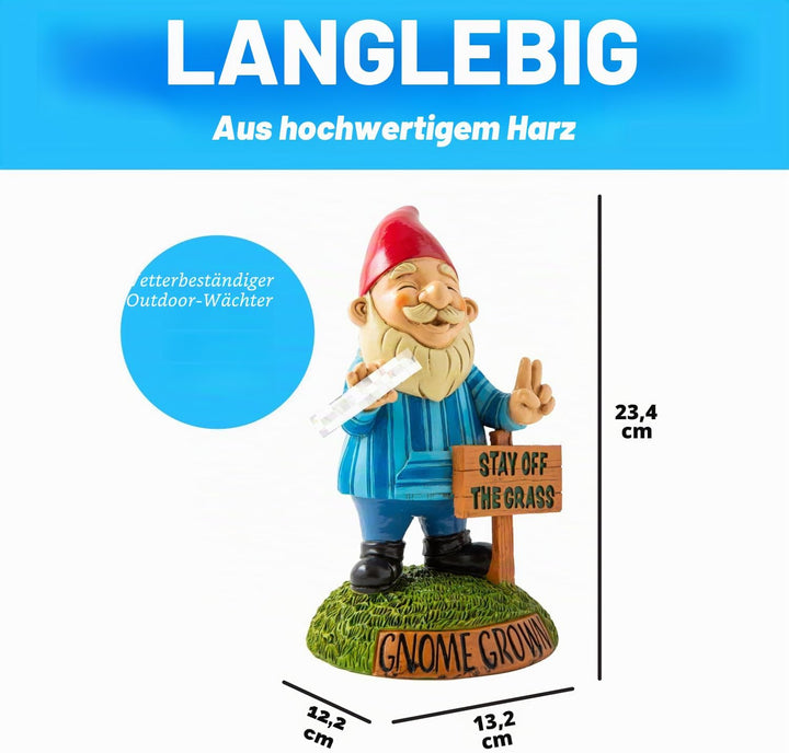 BigMouth Inc Marihuana Gartenzwerg, Mehrfarbig, Marihuana