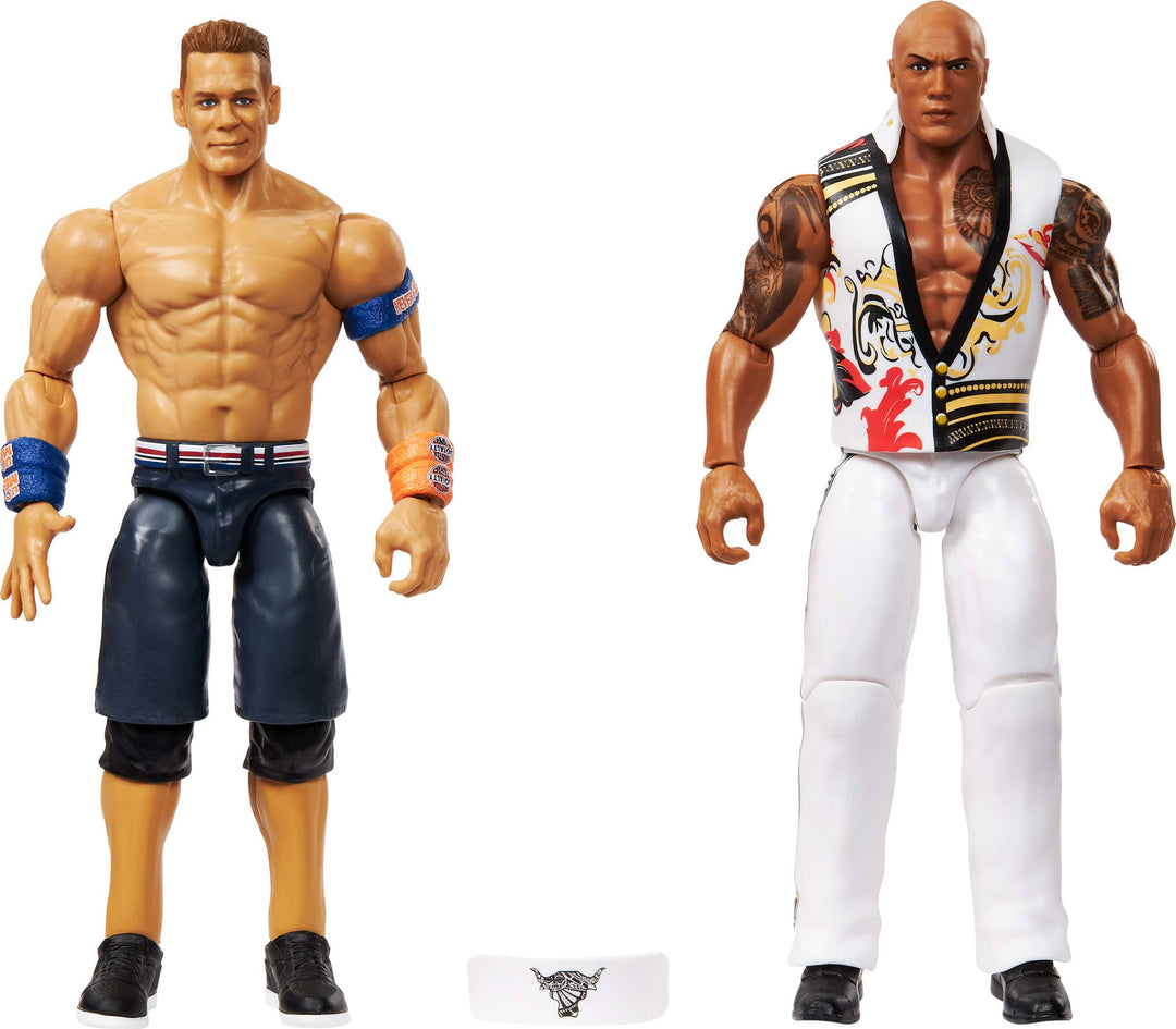 Mattel WWE Championship Showdown Action Figures 2er-Pack mit Zubehör, Serie 