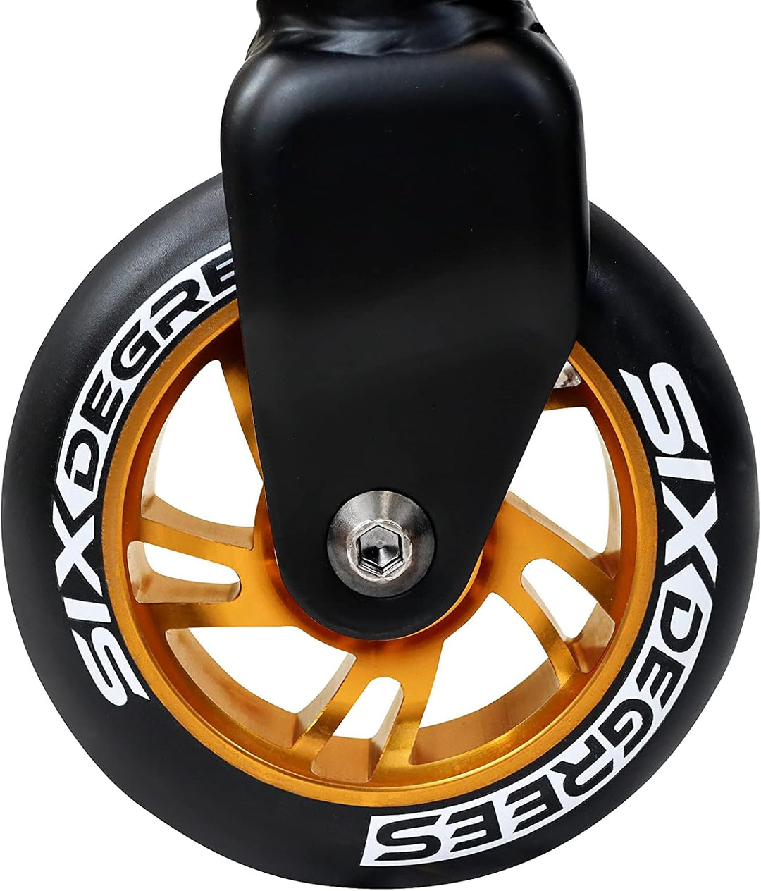 Six Degrees Aluminium Stuntscooter - Freestyle Kickroller, 100 mm High-Rebound-Rollen, ABEC 9, verst