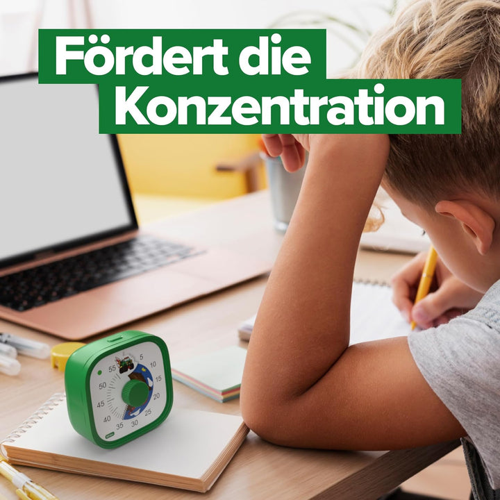 Visueller Timer für Kinder – TickTock Monster Truck – Zeitmanagement-Tool – 60 Minuten Countdown –
