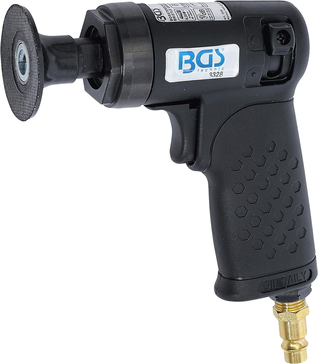 BGS 3328 | Druckluft-Borstenschleifer-Satz | 17-tlg.
