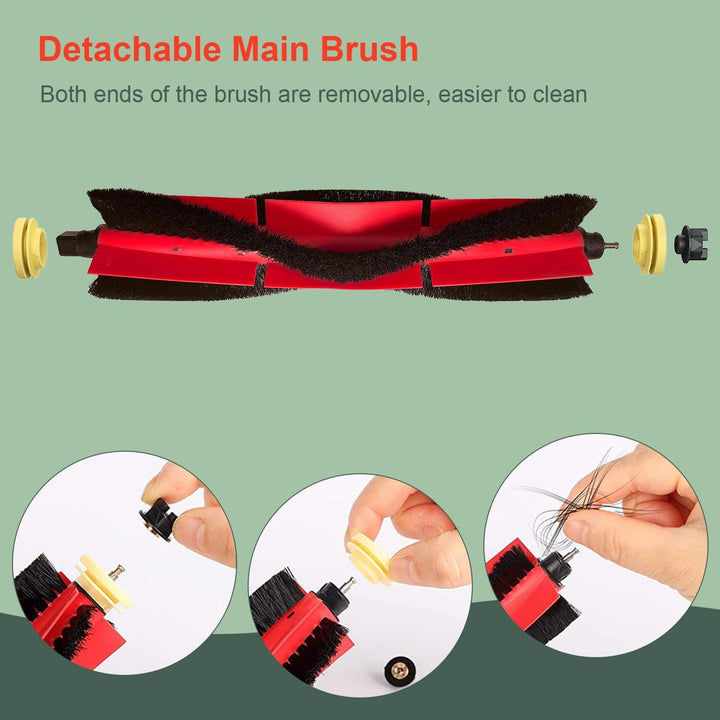 Zubehör für Xiaomi Roborock Saugroboter S5 Max S6 Max S6 Pure S6 MaxV S50 S51 S55 S60 S65 S5 S6, Ers