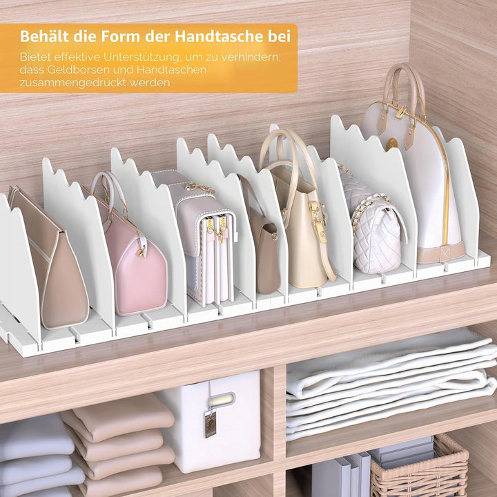 Ronlap Schrank Organisator, Brieftaschen-Teiler, Einbauschranksysteme, Verstellbarer Schrank-Speiche