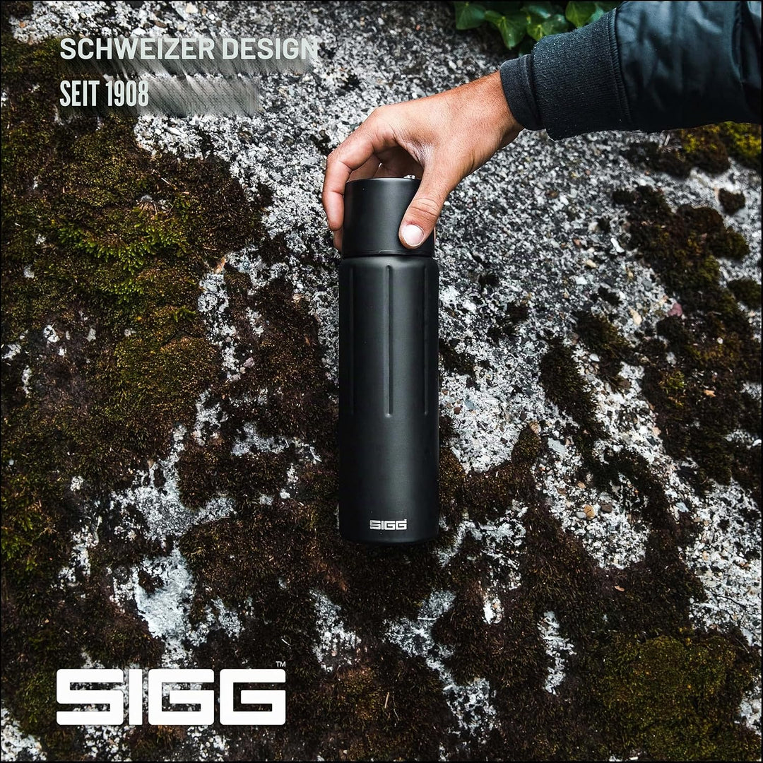 SIGG - Isolierte Trinkflasche - Thermoflasche Gemstone IBT - Mit Tasse - Auslaufsicher - Federleicht