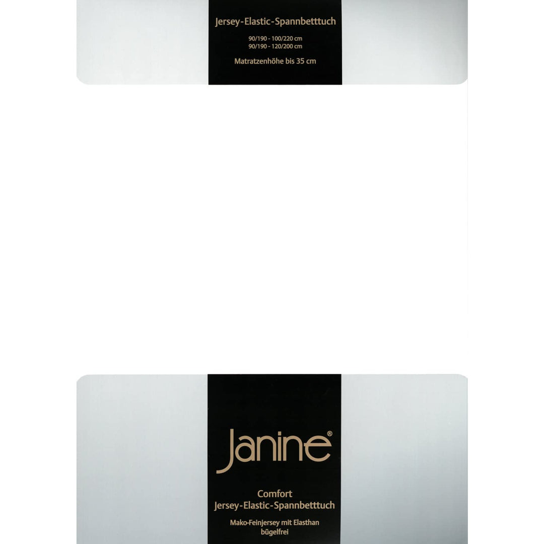 Janine Spannbettlaken Elastic - extra weiches und elastisches Spannbetttuch - für Matratzen 140x200c