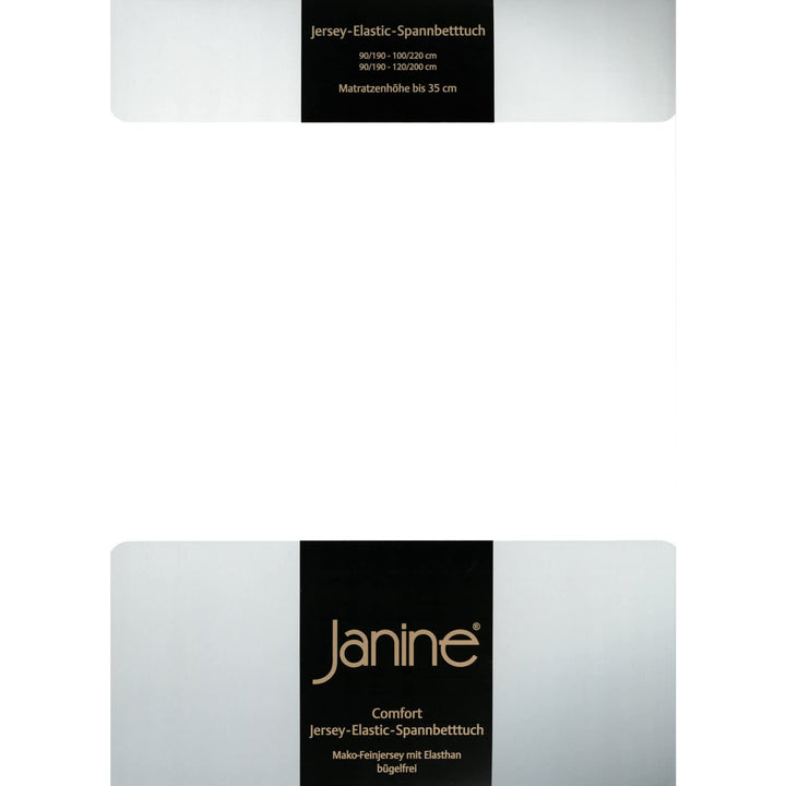 Janine Spannbettlaken Elastic - extra weiches und elastisches Spannbetttuch - für Matratzen 140x200c