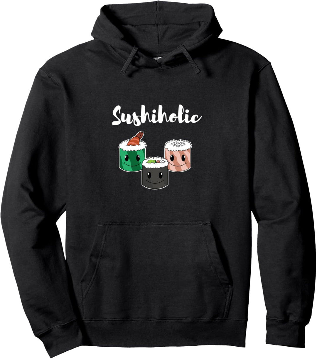 Sushi Sushiholic Kawaii Japan Reis Pullover Hoodie