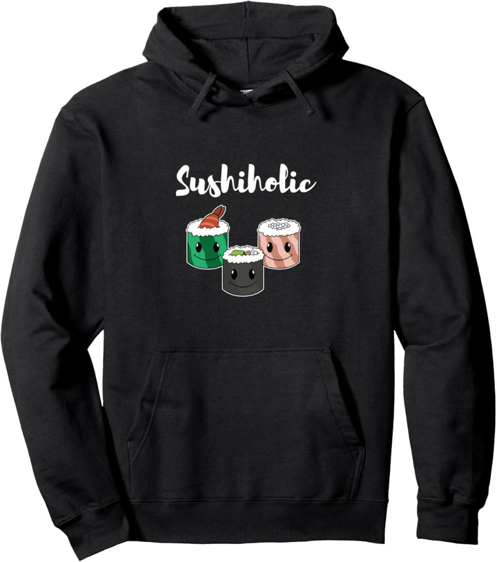 Sushi Sushiholic Kawaii Japan Reis Pullover Hoodie