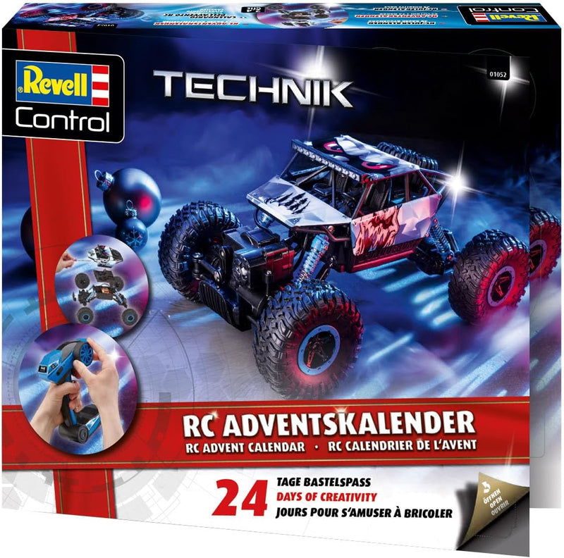 Revell 1052 Adventskalender RC Crawler I Ferngesteuertes für Bastler I für Jungen, Mädchen & Erwachs