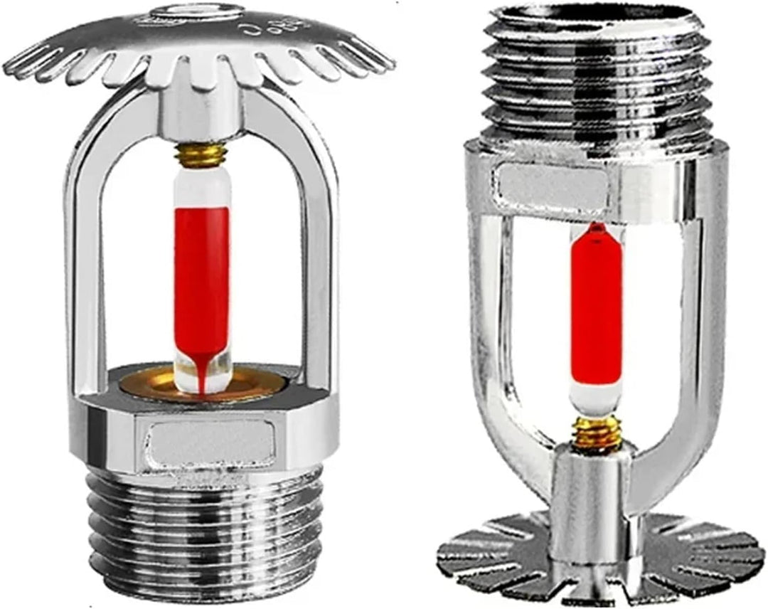 5 Stück 68 ℃/155 ℉ DN20 Upright Type Sprinkler Feuer Sprinklerkopf Feuersprinklerkopf Fire Sprinkler