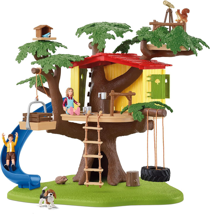 Schleich Farm World 42408 Adventure tree house Single Standardverpackung, Single Standardverpackung
