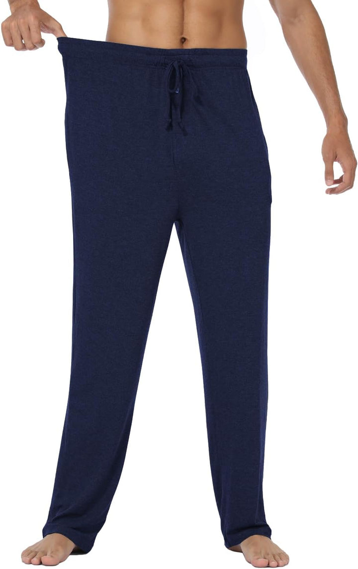 North Bund Herren Schlafanzughose Kurz Pyjamahose 2er Pack Schlafshorts Freizeithose Sommer Nachtwäs