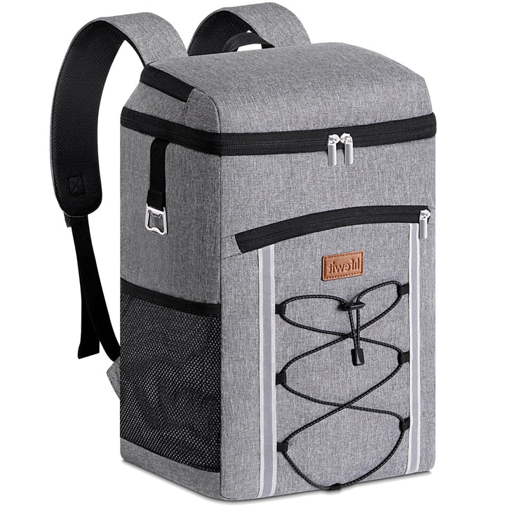 Lifewit Isolierter Thermo-Kühlrucksack 28L, Leichter Kühl-Rucksack mit Wasserdichtem Innenfutter, Tr