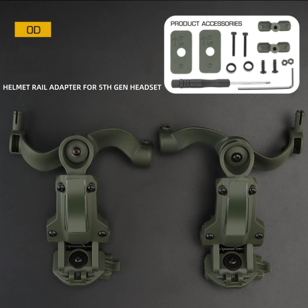 Schneller Helm ARC Schienenadapter Taktische Abholung Headset Aufhängung Kopfhörer Halterung Multi-W