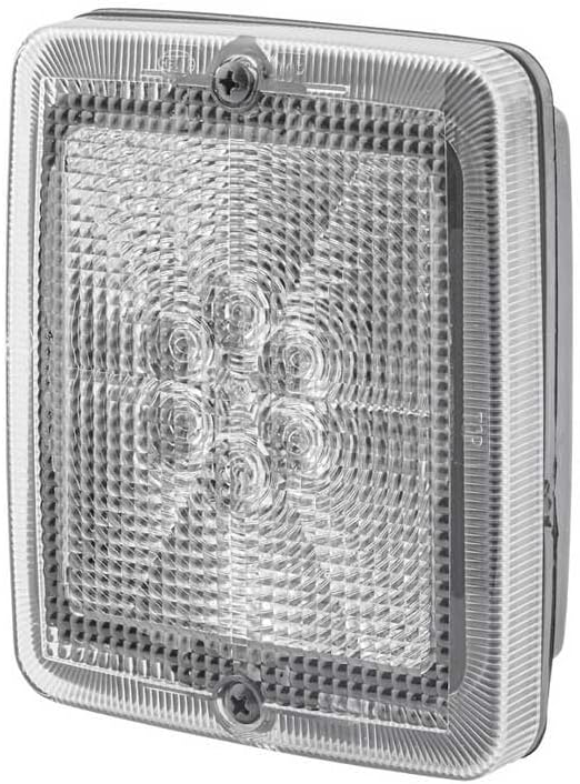 HELLA - Schlussleuchte - LED - 24V - Einbau - Lichtscheibenfarbe: rot - Kabel: 100mm - Stecker: Flac