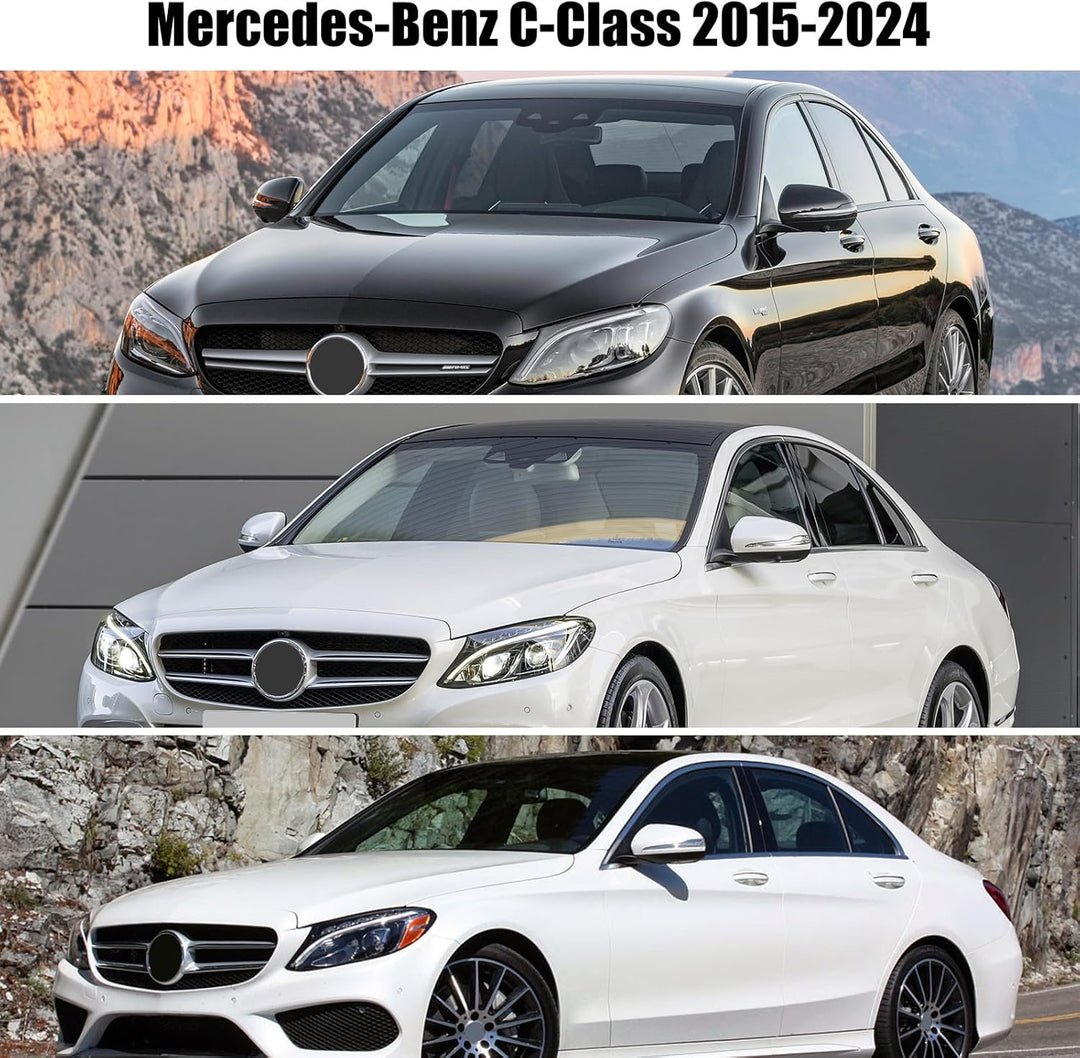 Halbe Autoabdeckung Ersatz für Mercedes-Benz C-Class 2015-2024, Halbgarage Upgrade Verdickter Allwet