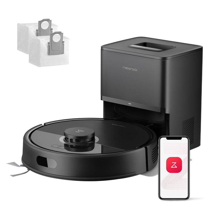 roborock Q7 L5+ Set Saugroboter mit Automatischer Staubentleerung, Dual Anti-Tangle System, 8.000 Pa