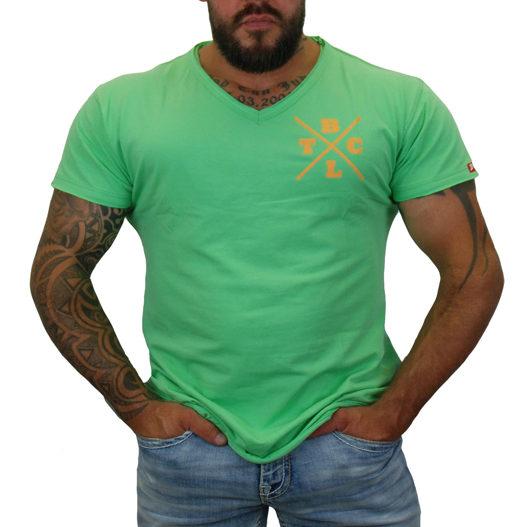 Brachial Premium Herren T-Shirt Move Slim-Fit - für Freizeit Bodybuilding Workout Gym Kraftsport Fit