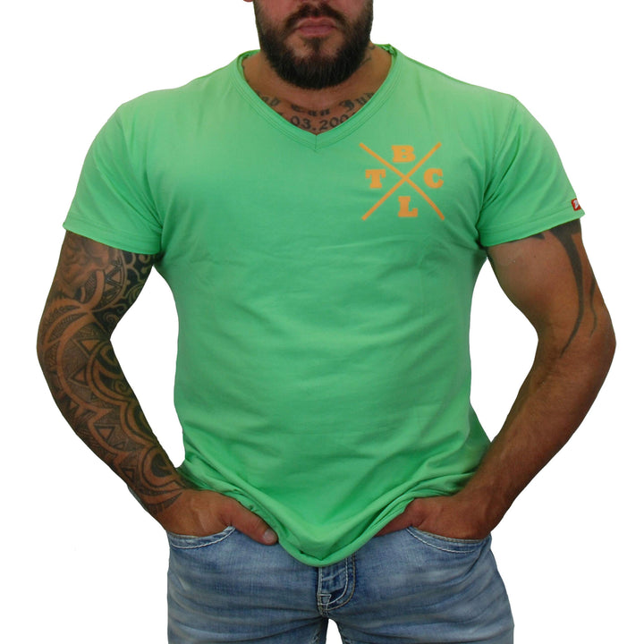 Brachial Premium Herren T-Shirt Move Slim-Fit - für Freizeit Bodybuilding Workout Gym Kraftsport Fit